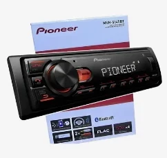 Autoestéreo Pioneer MVH-S145BT con Bluetooth y USB
