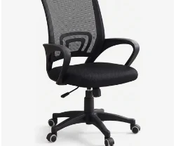 Silla de oficina giratoria con respaldo de malla