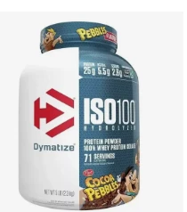 Proteína Dymatize ISO 100, 2.3 kg, Cocoa Pebbles
